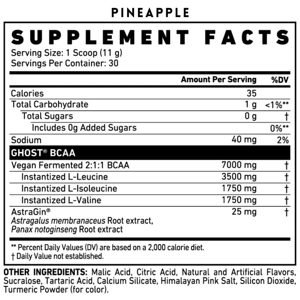Ghost BCAA - 30 servings