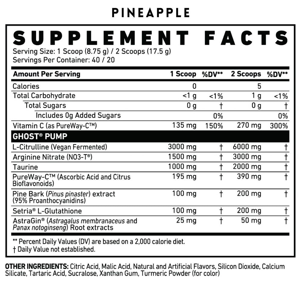 Ghost Pump - 40 servings