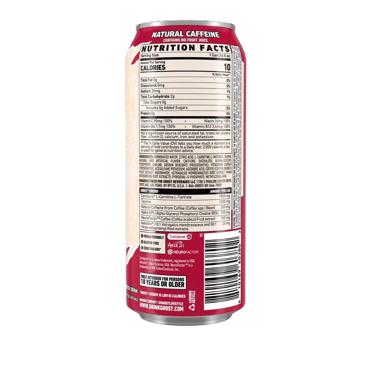 Ghost Energy - 12 x 500 ml