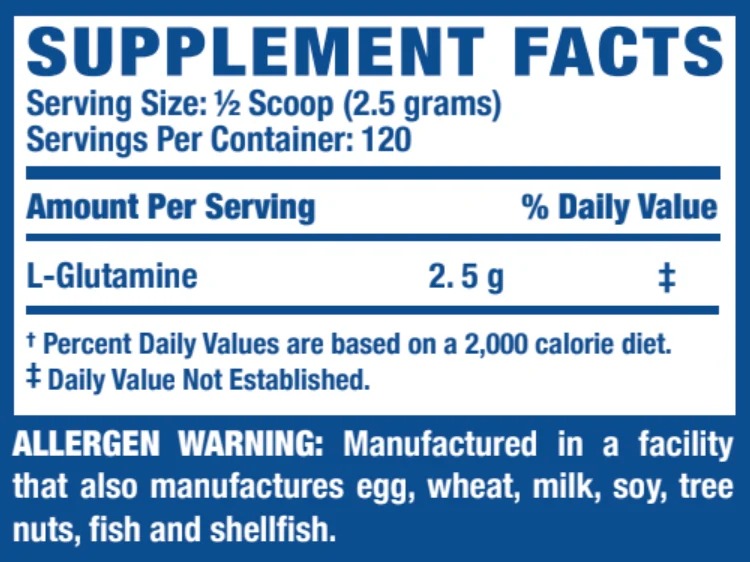 RCSS Glutamine XS - 300 g