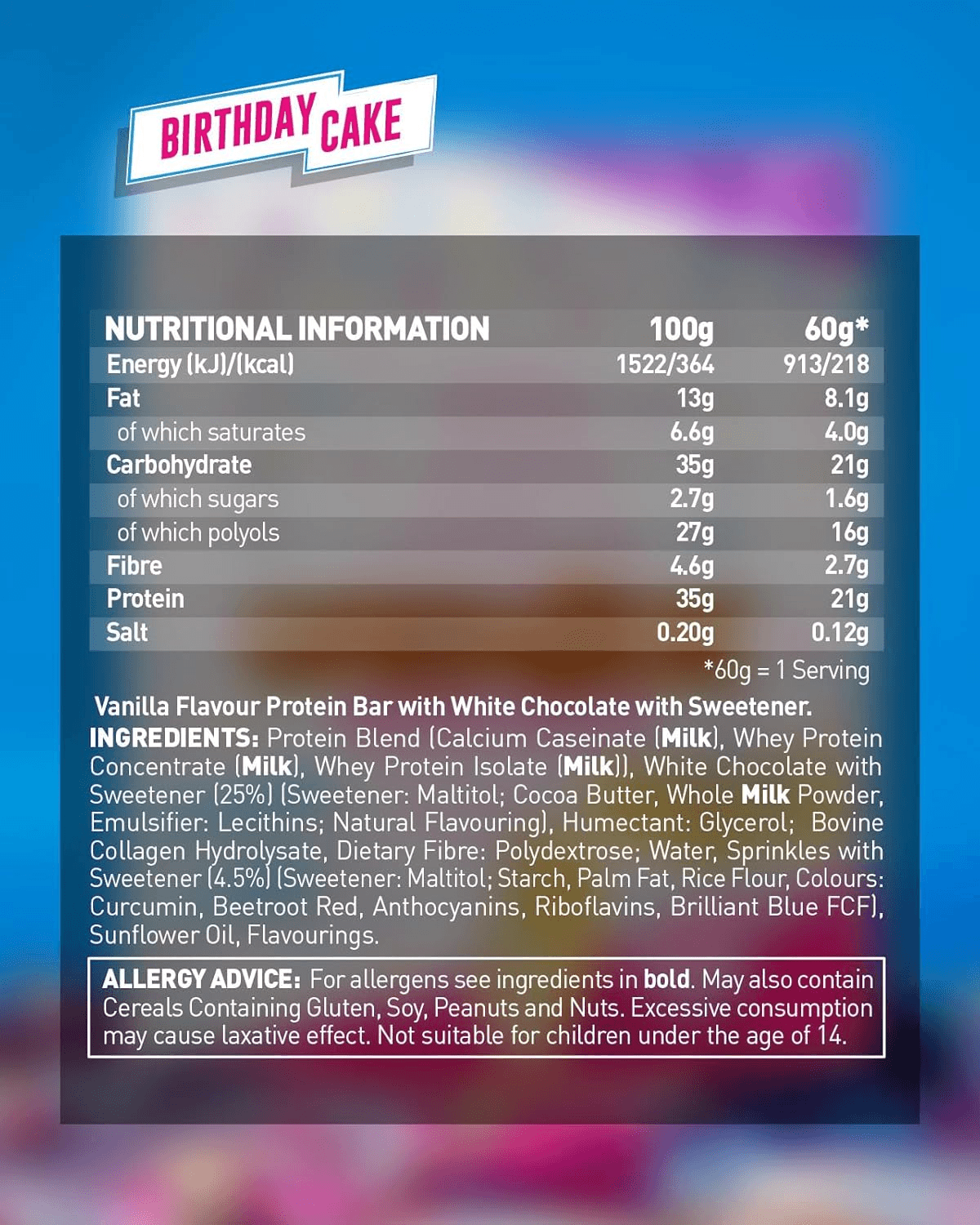 Grenade Protein Bar - 12 x 60 g