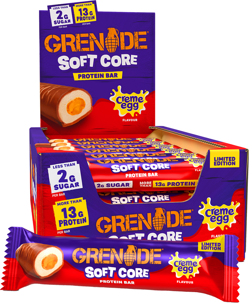 Grenade Soft Core Protein Bar - 18 x 45 g