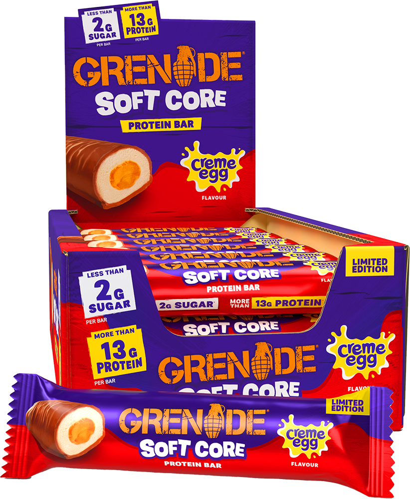 Grenade Soft Core Protein Bar - 18 x 45 g