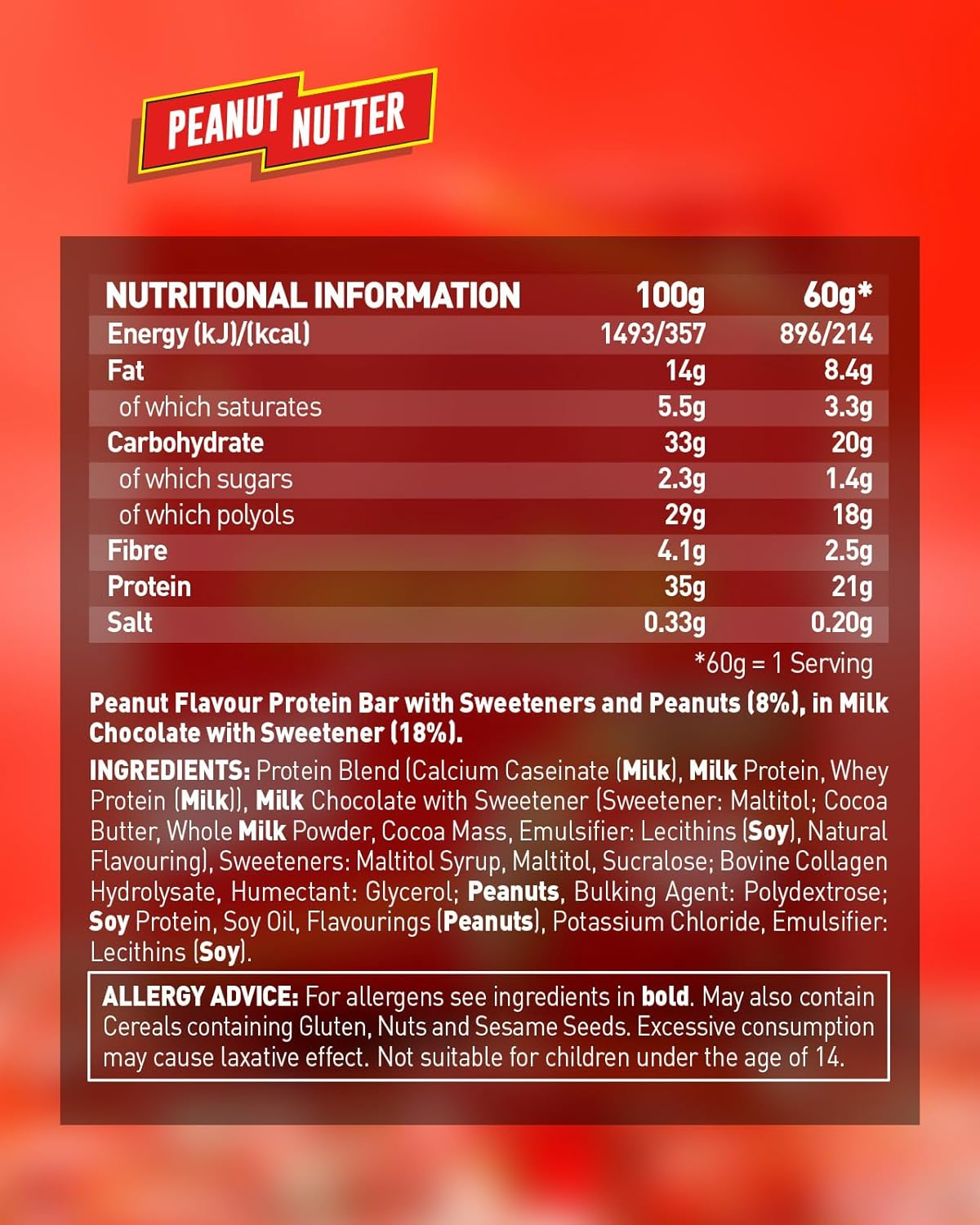 Grenade Protein Bar - 12 x 60 g