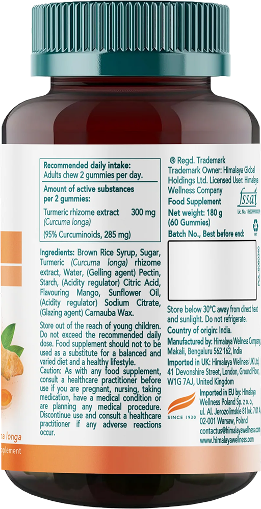 Himalaya Turmeric Gummies – 60 gummies