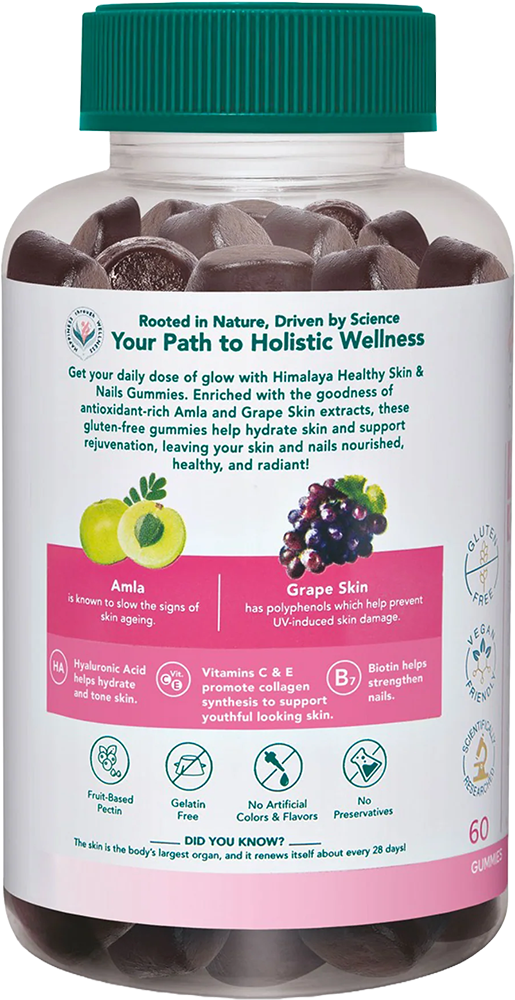 Himalaya Healthy Skin & Nails – 60 gummies