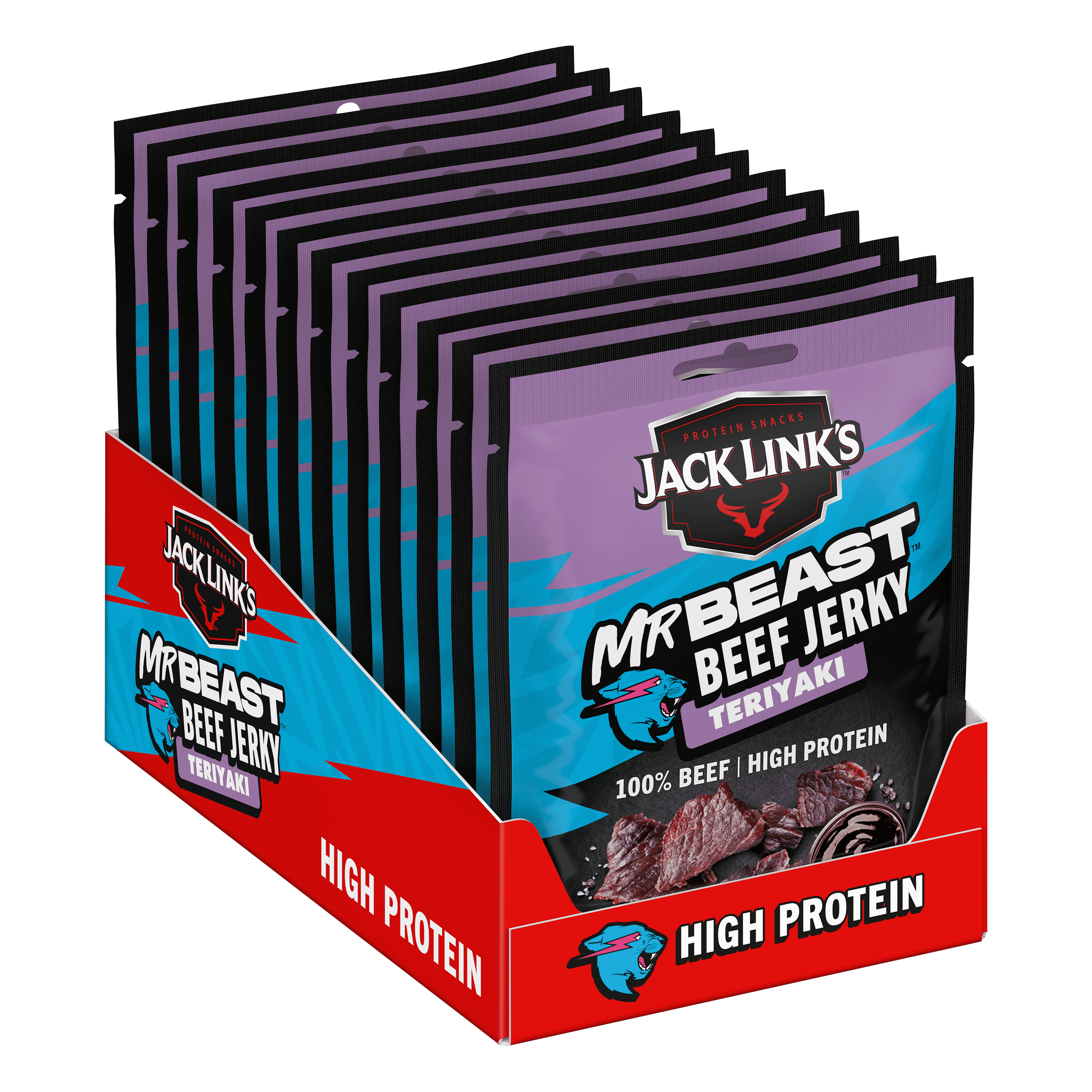 Jack Link's Beef Jerky - 12 x 40 g
