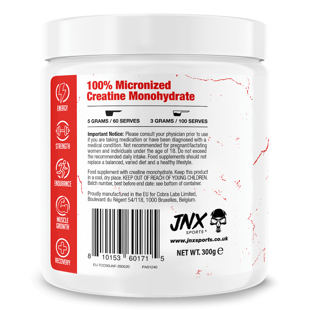 JNX The Curse Creatine Unflavored - 300 g