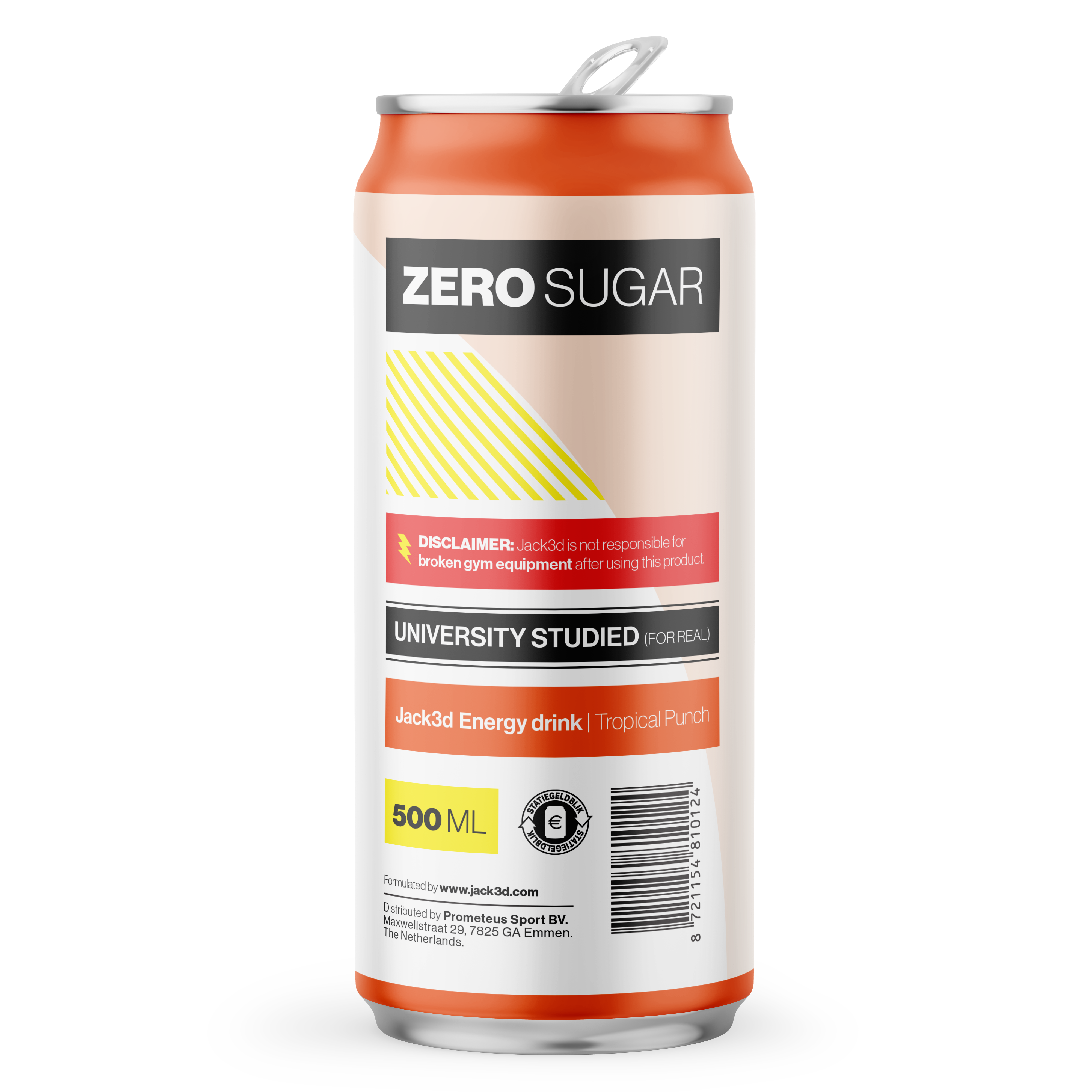 Jack3d Energy  - 1 x 500 ml