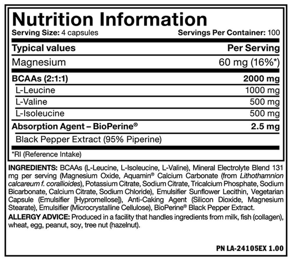 Mutant BCAA - 400 caps
