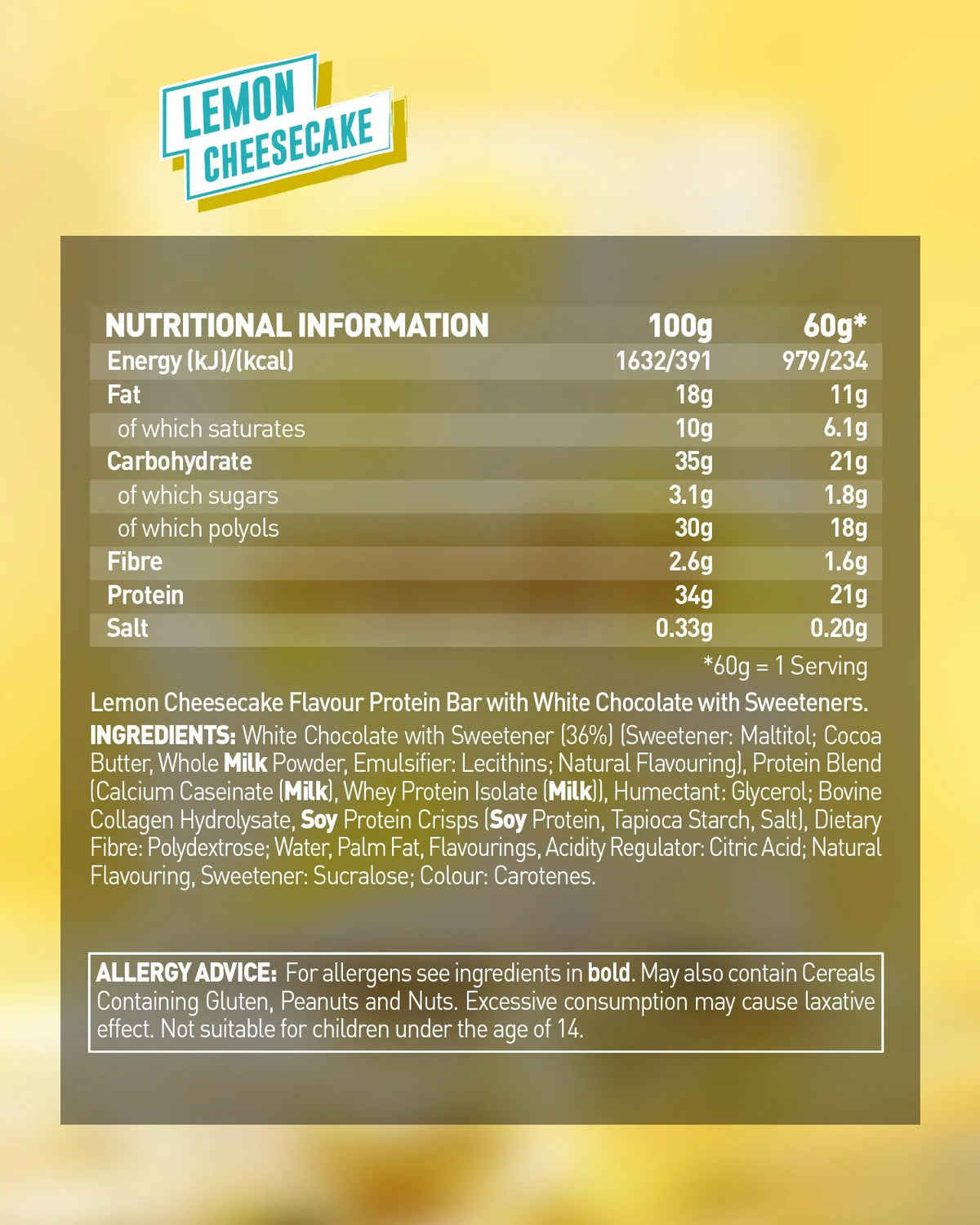Grenade Protein Bar - 12 x 60 g