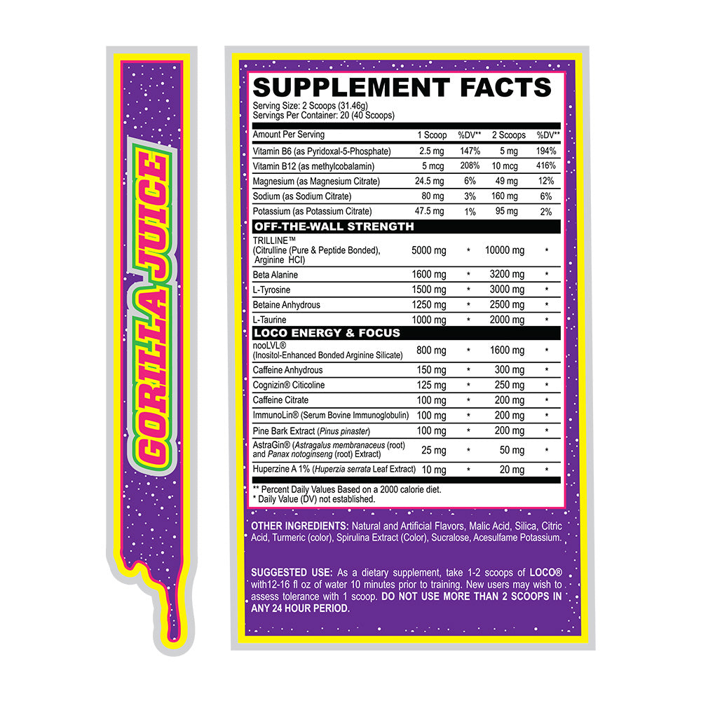 MyoBlox Loco Pre-workout - 40 servings