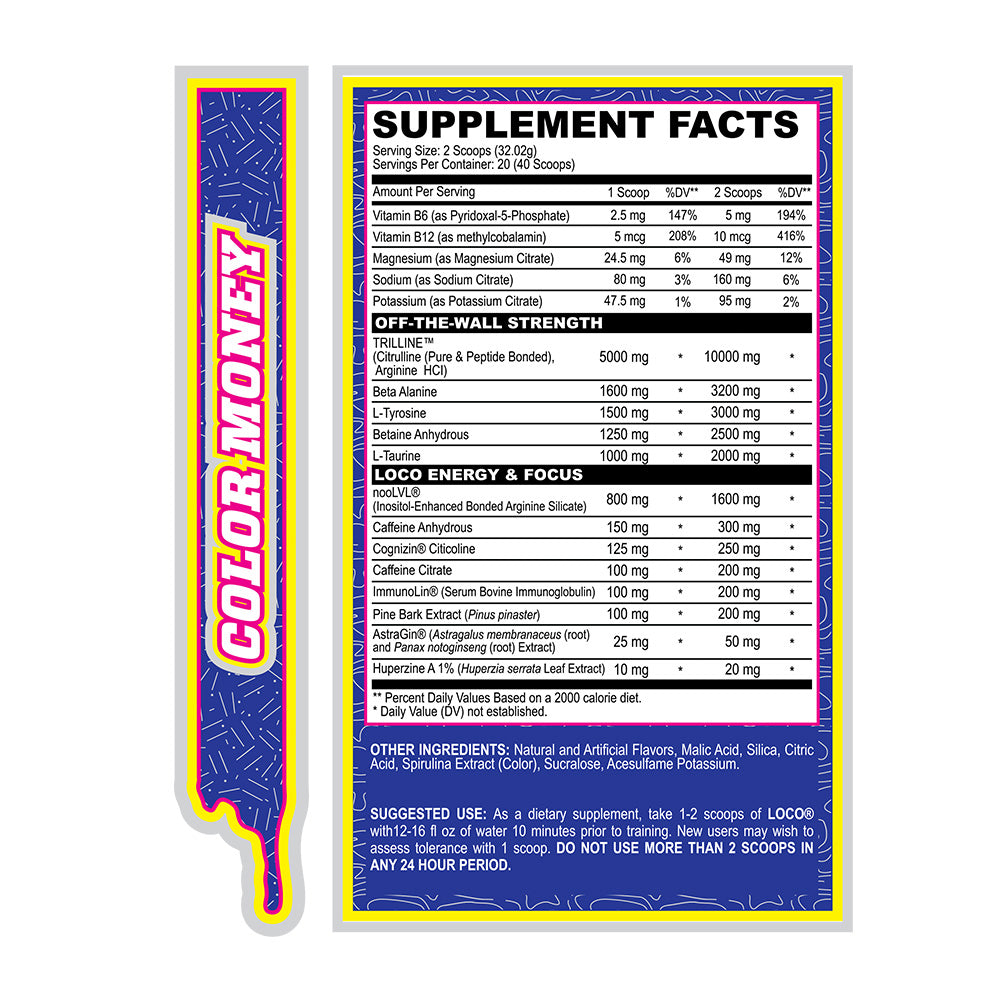 MyoBlox Loco Pre-workout - 40 servings