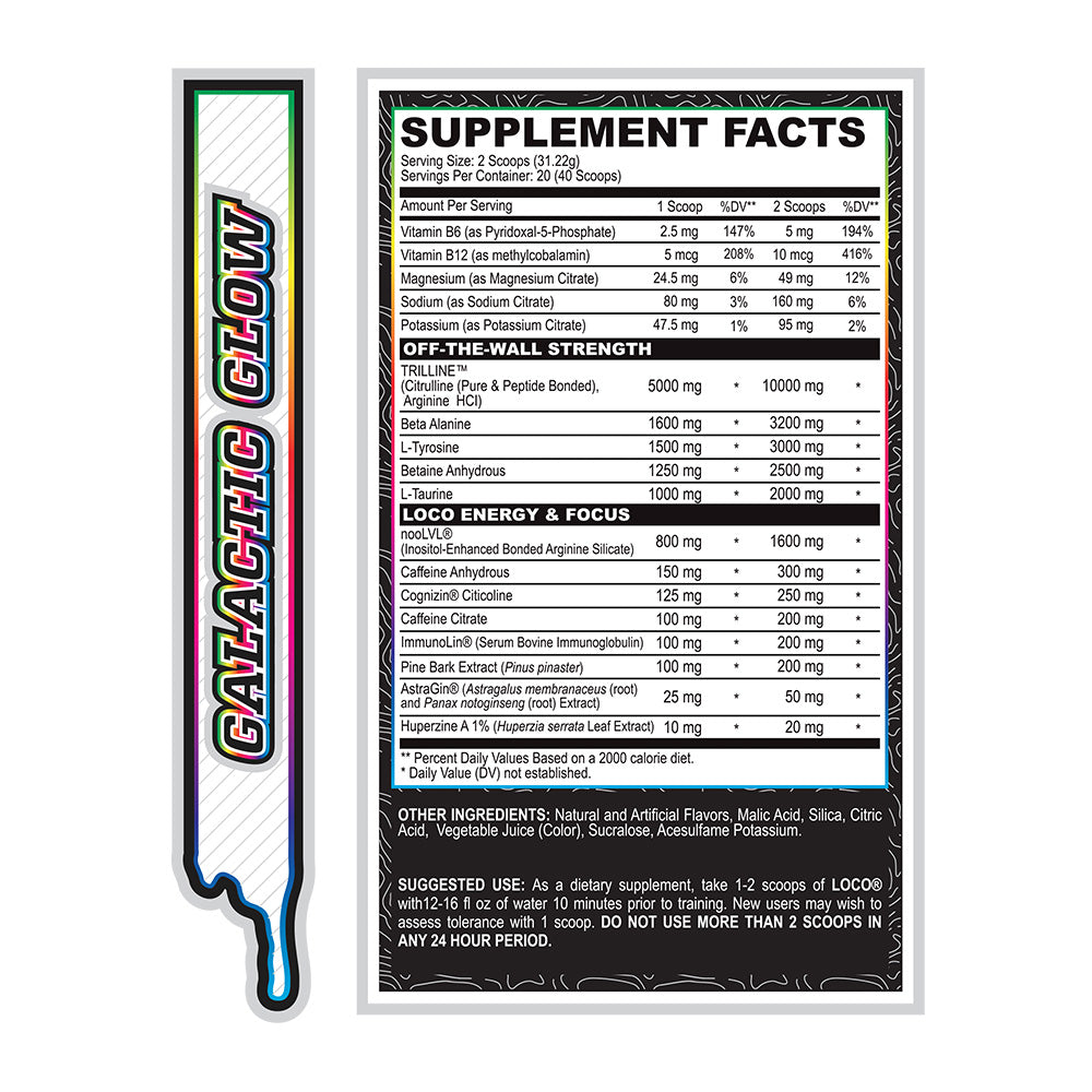 MyoBlox Loco Pre-workout - 40 servings