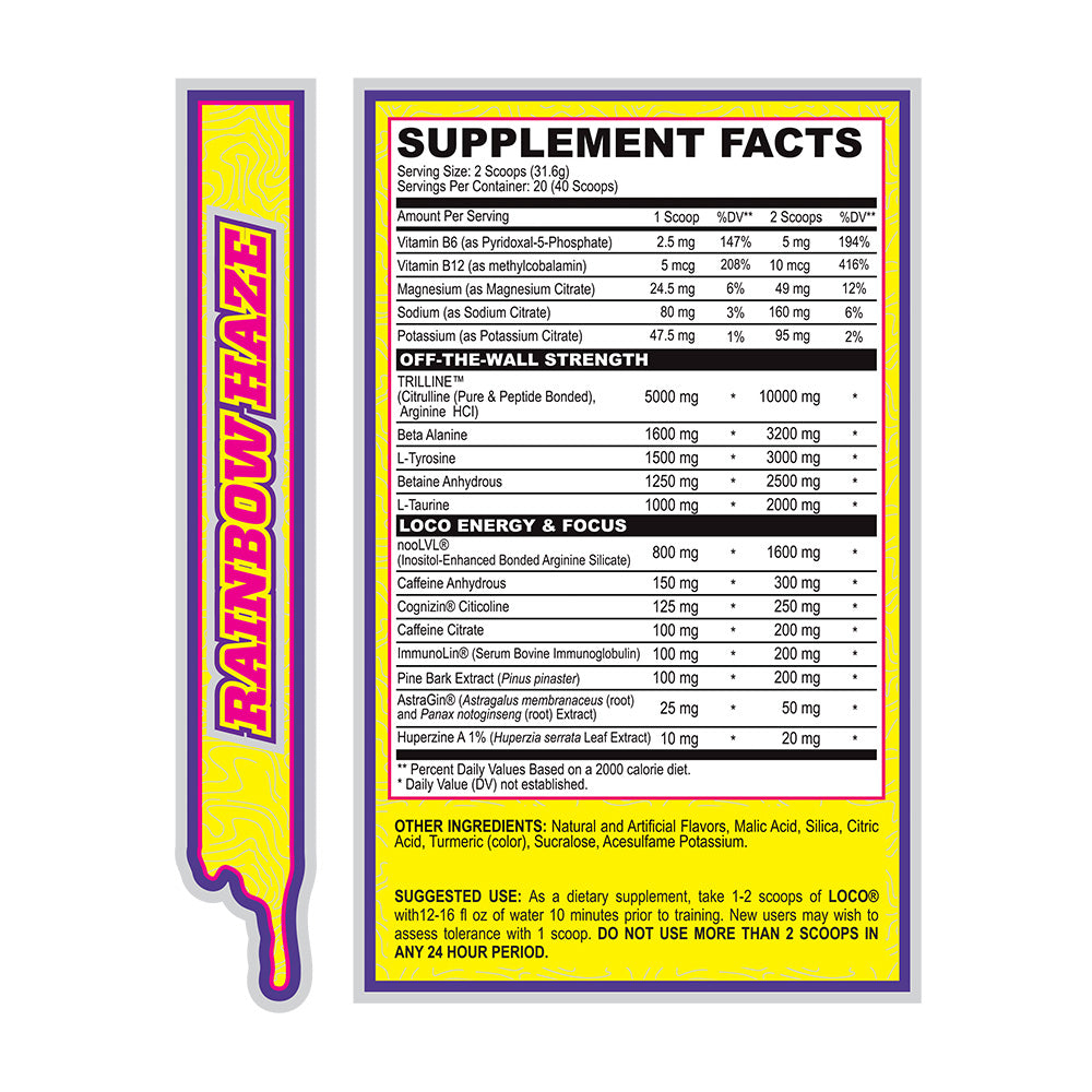 MyoBlox Loco Pre-workout - 40 servings