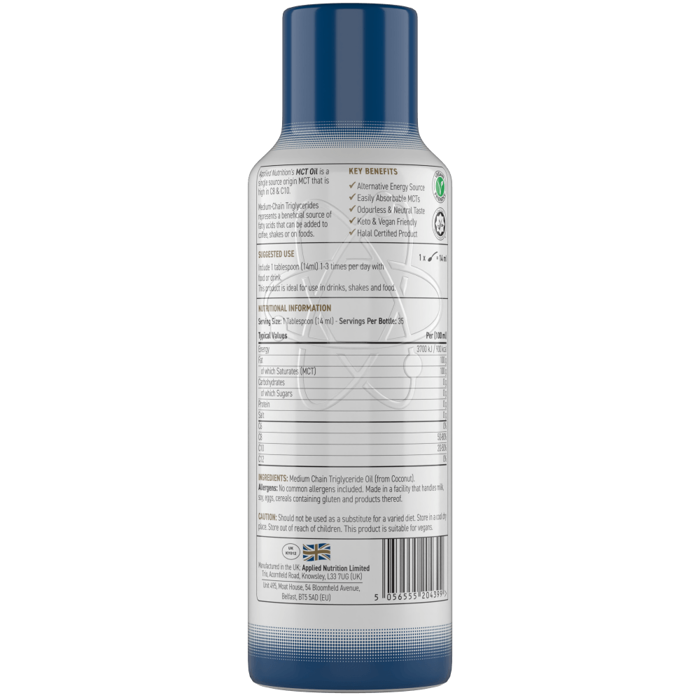 Applied Nutrition MCT Oil - 490 ml