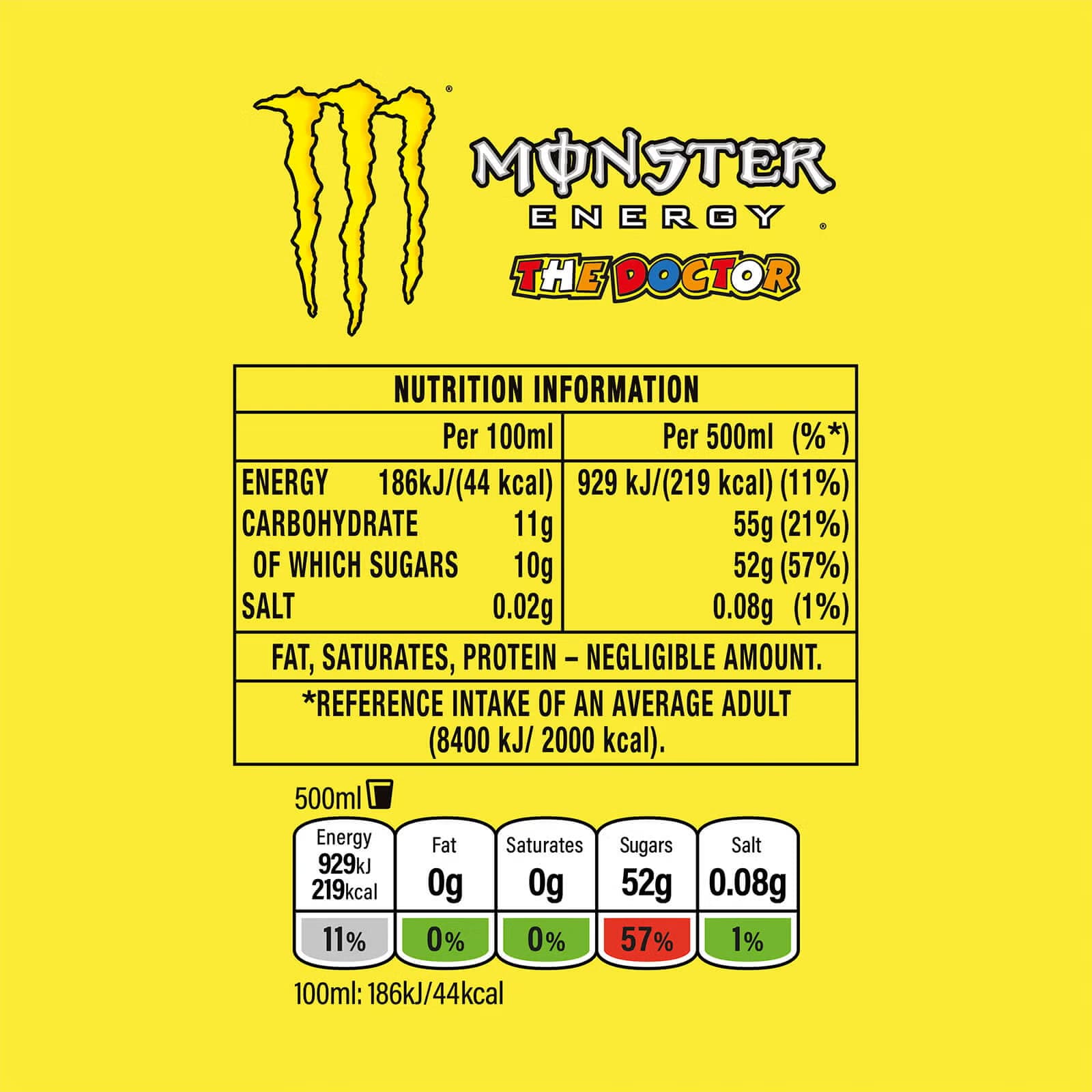 Monster Energy The Doctor - 12 x 500 ml