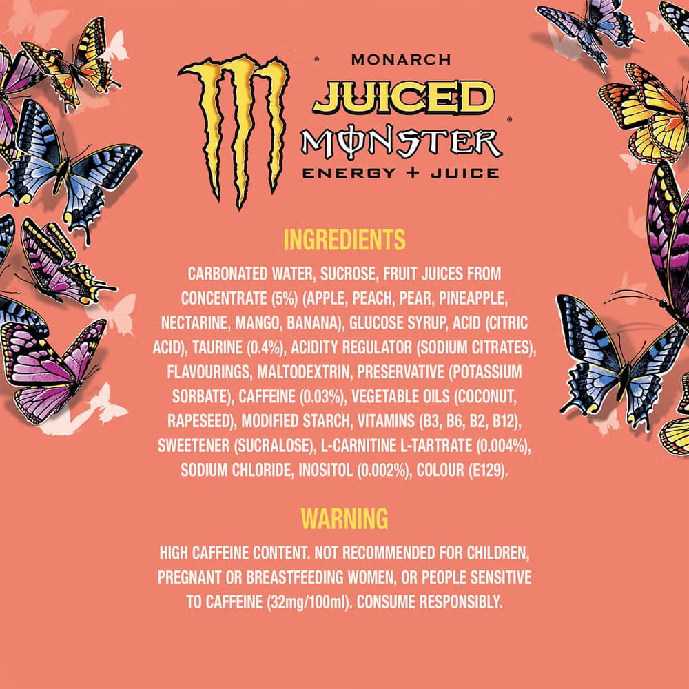 Monster Energy Juiced - 12 x 500 ml