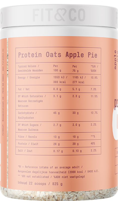 Fit & Co Protein Oats  - 825 g