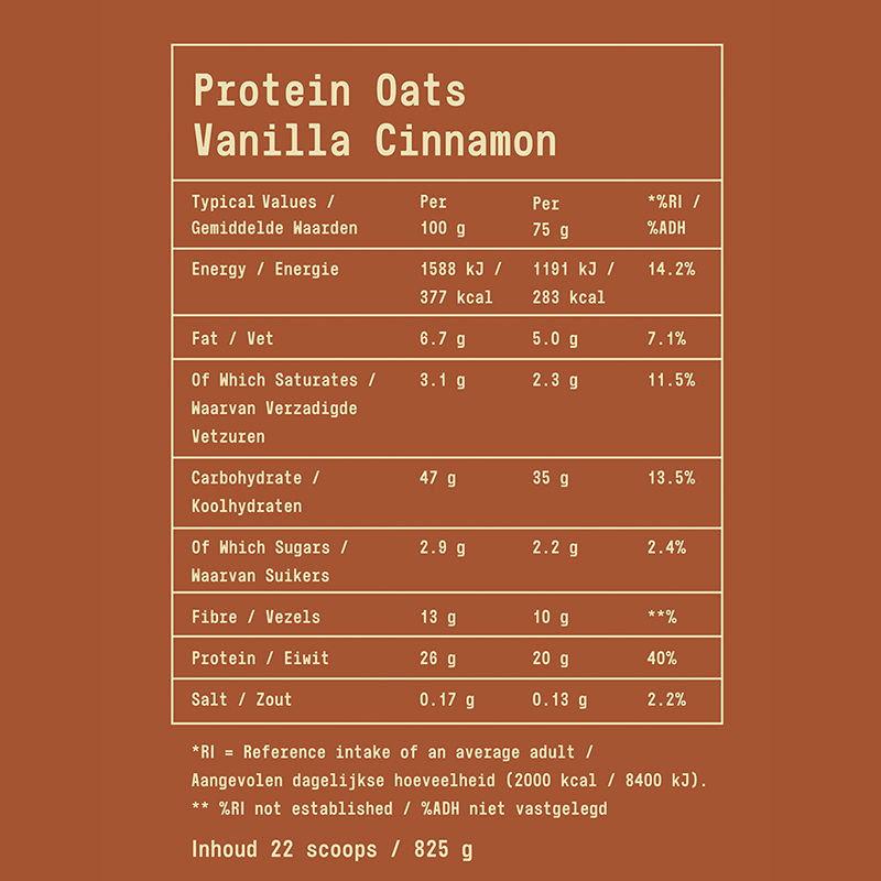 Fit & Co Protein Oats  - 825 g