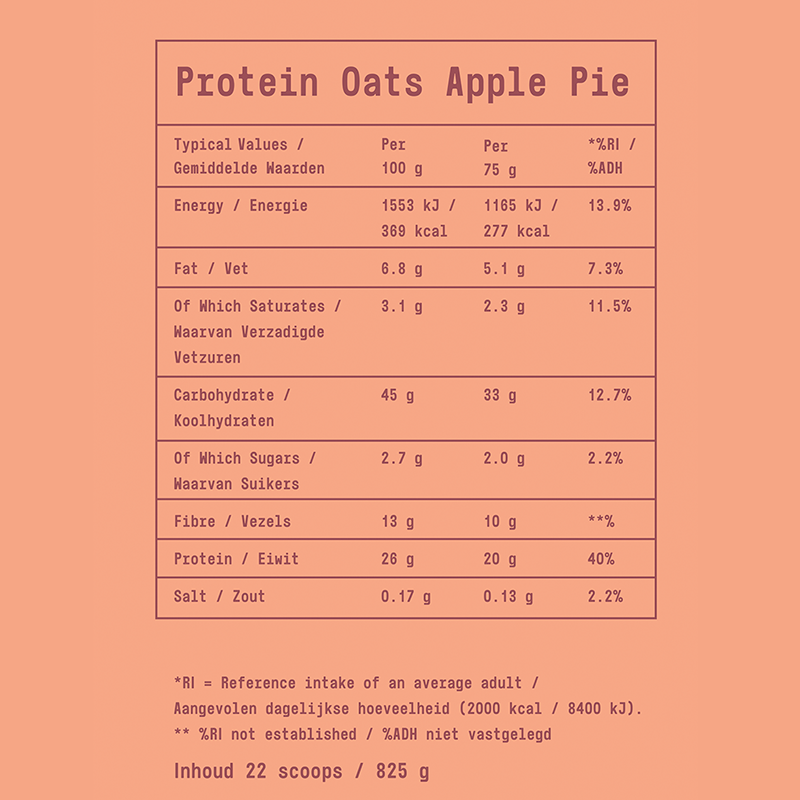 Fit & Co Protein Oats  - 825 g