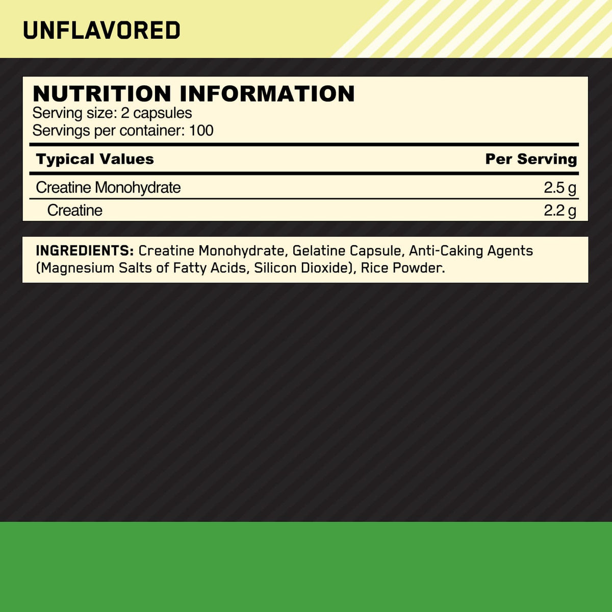 Optimum Nutrition Creatine - 200 caps