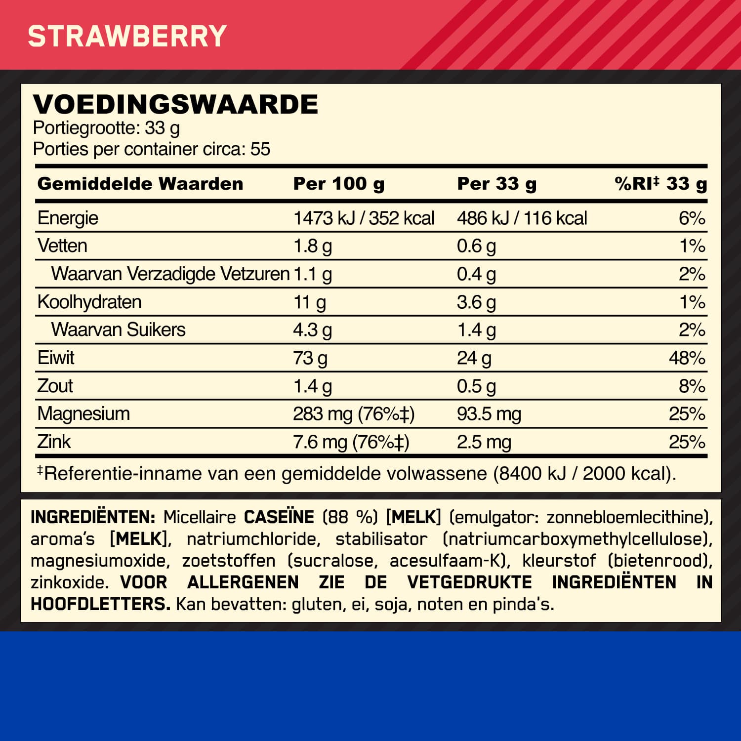 Optimum Nutrition Gold Standard 100% Casein - 924 g