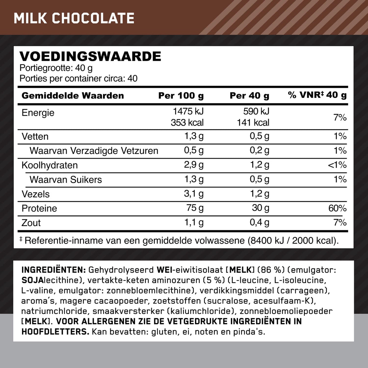 Optimum Nutrition Platinum Hydrowhey - 1600 g