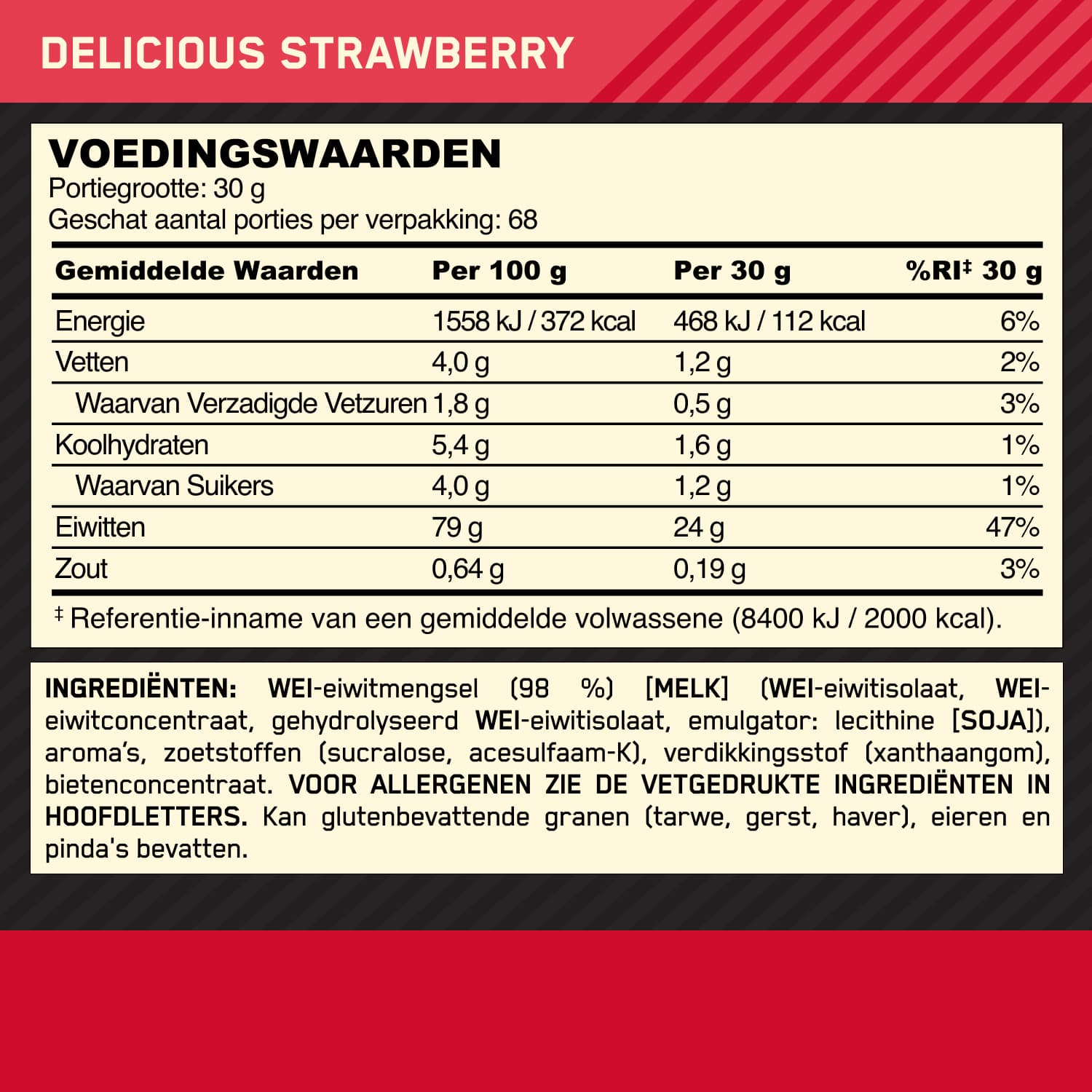 Optimum Nutrition Gold Standard 100% Whey - 2000 g