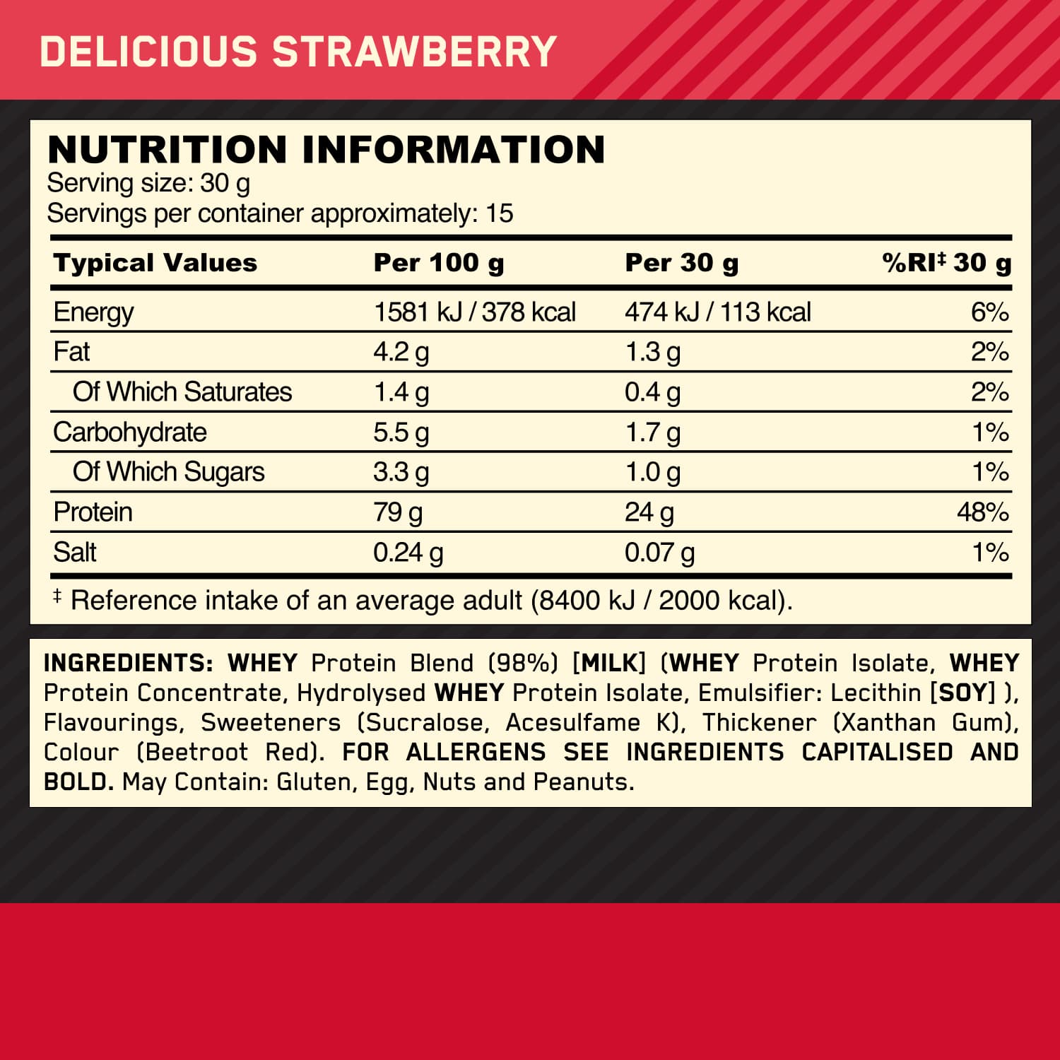 Optimum Nutrition Gold Standard 100% Whey - 450 g