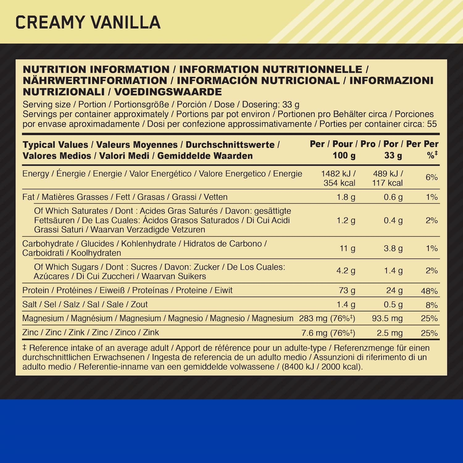 Optimum Nutrition Gold Standard 100% Casein - 1820 g