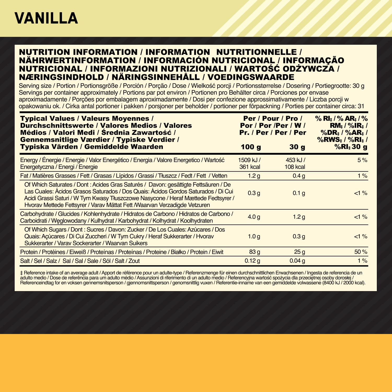 Optimum Nutrition Gold Standard 100% Isolate - 930 g