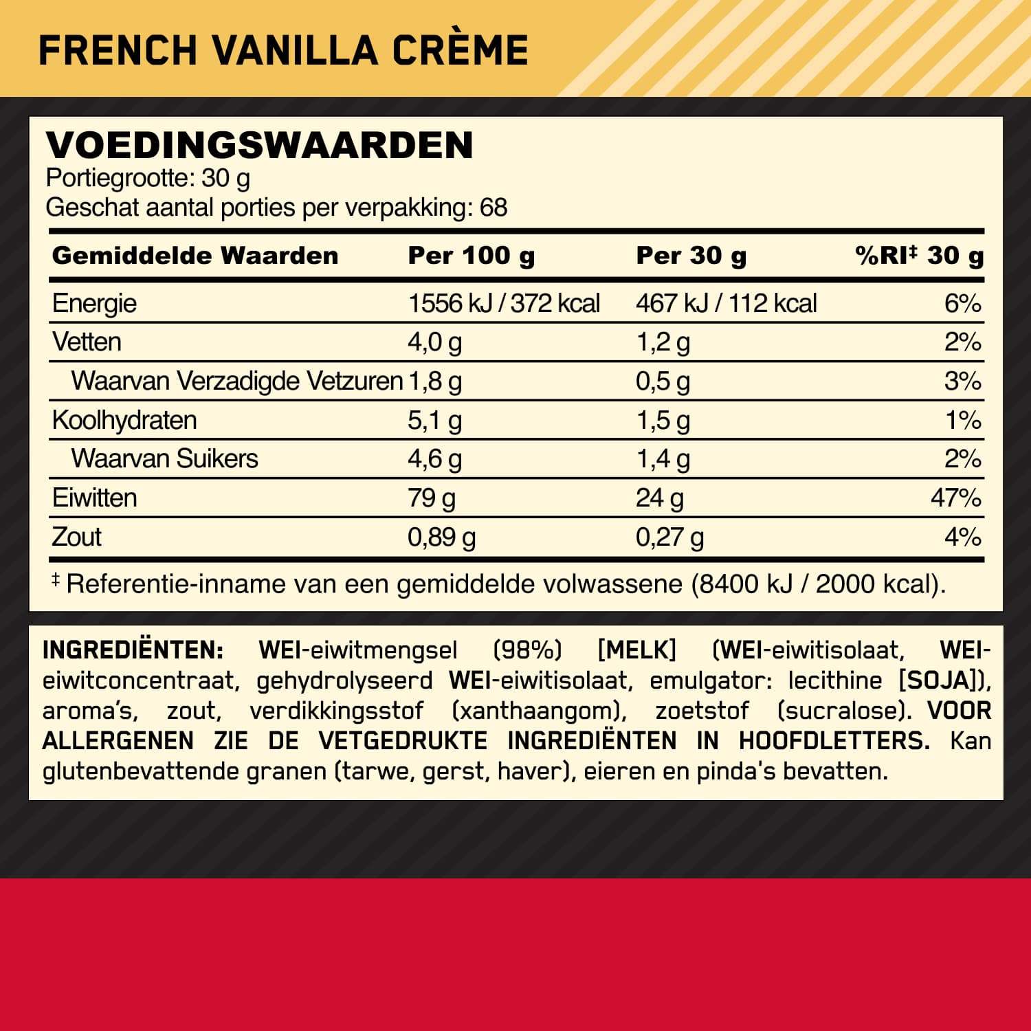 Optimum Nutrition Gold Standard 100% Whey - 2000 g