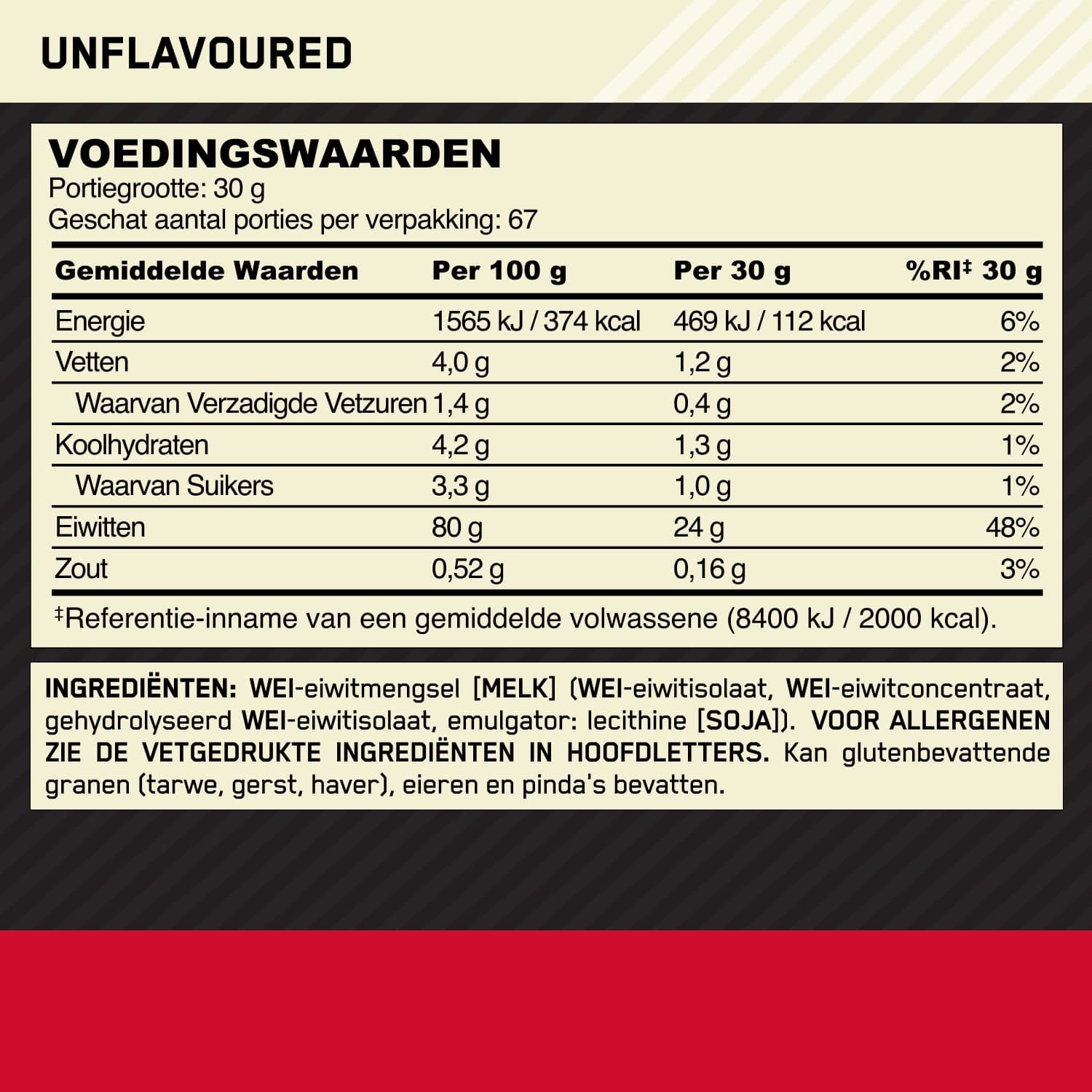 Optimum Nutrition Gold Standard 100% Whey - 2000 g