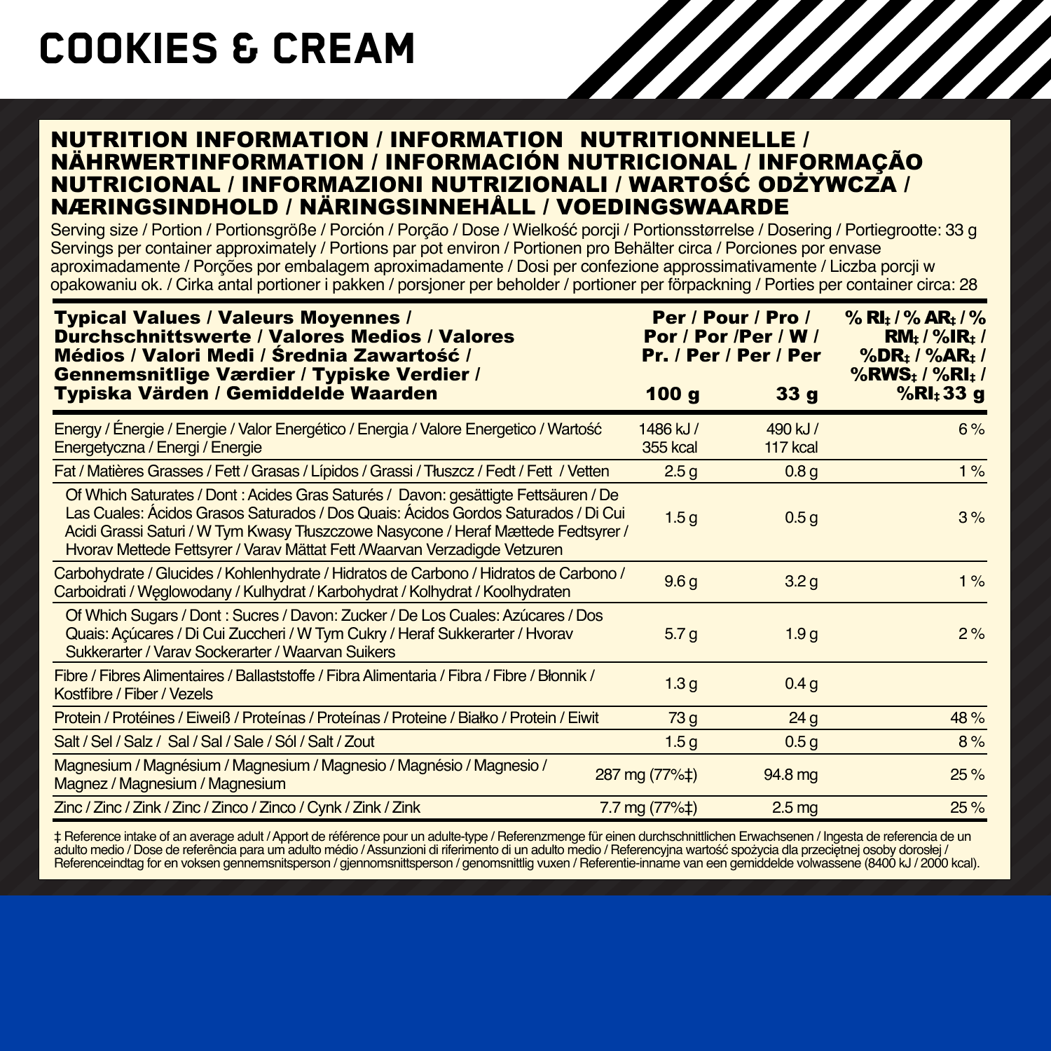 Optimum Nutrition Gold Standard 100% Casein - 924 g