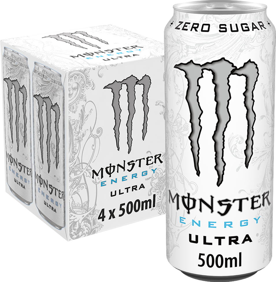 Monster Energy Ultra - 4 x 500 ml