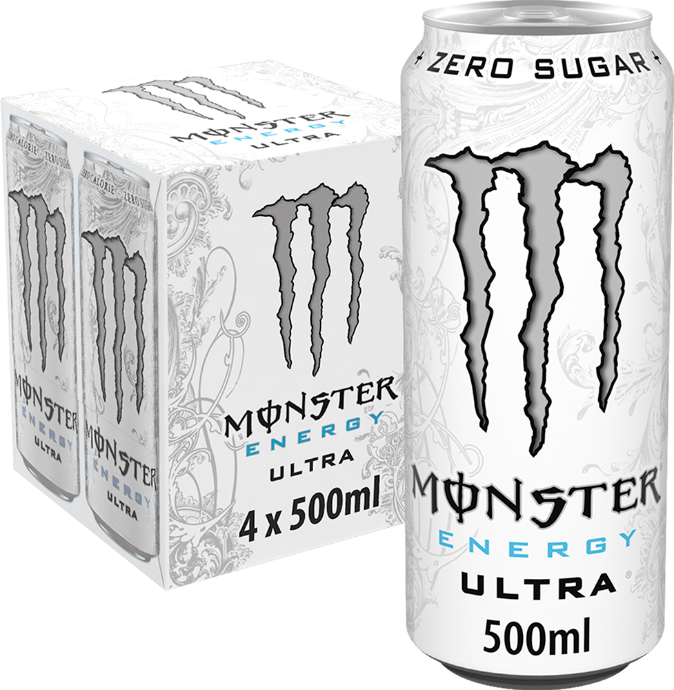 Monster Energy Ultra - 4 x 500 ml