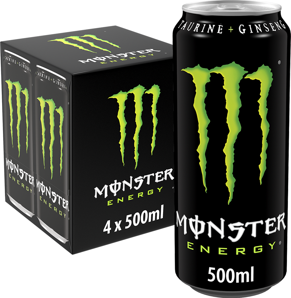 Monster Energy Original - 4 x 500 ml