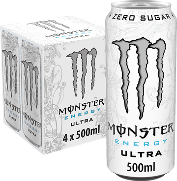 Monster Energy Ultra - 4 x 500 ml
