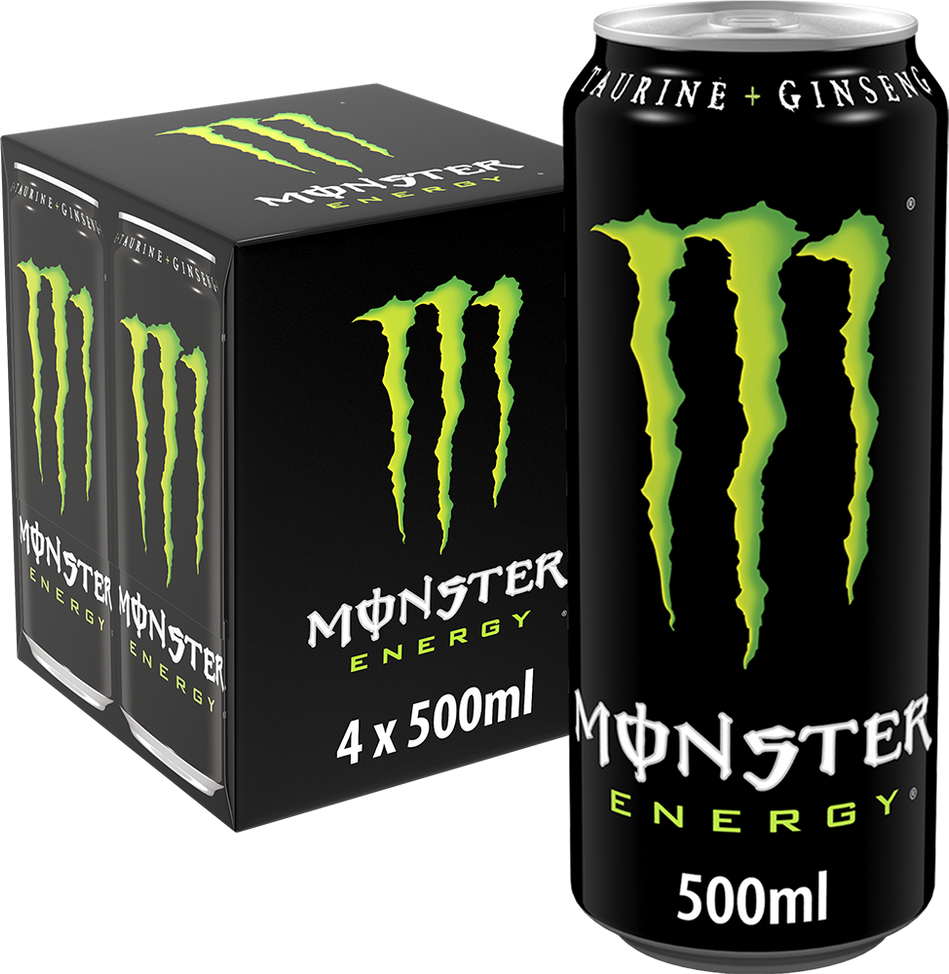 Monster Energy Original - 4 x 500 ml