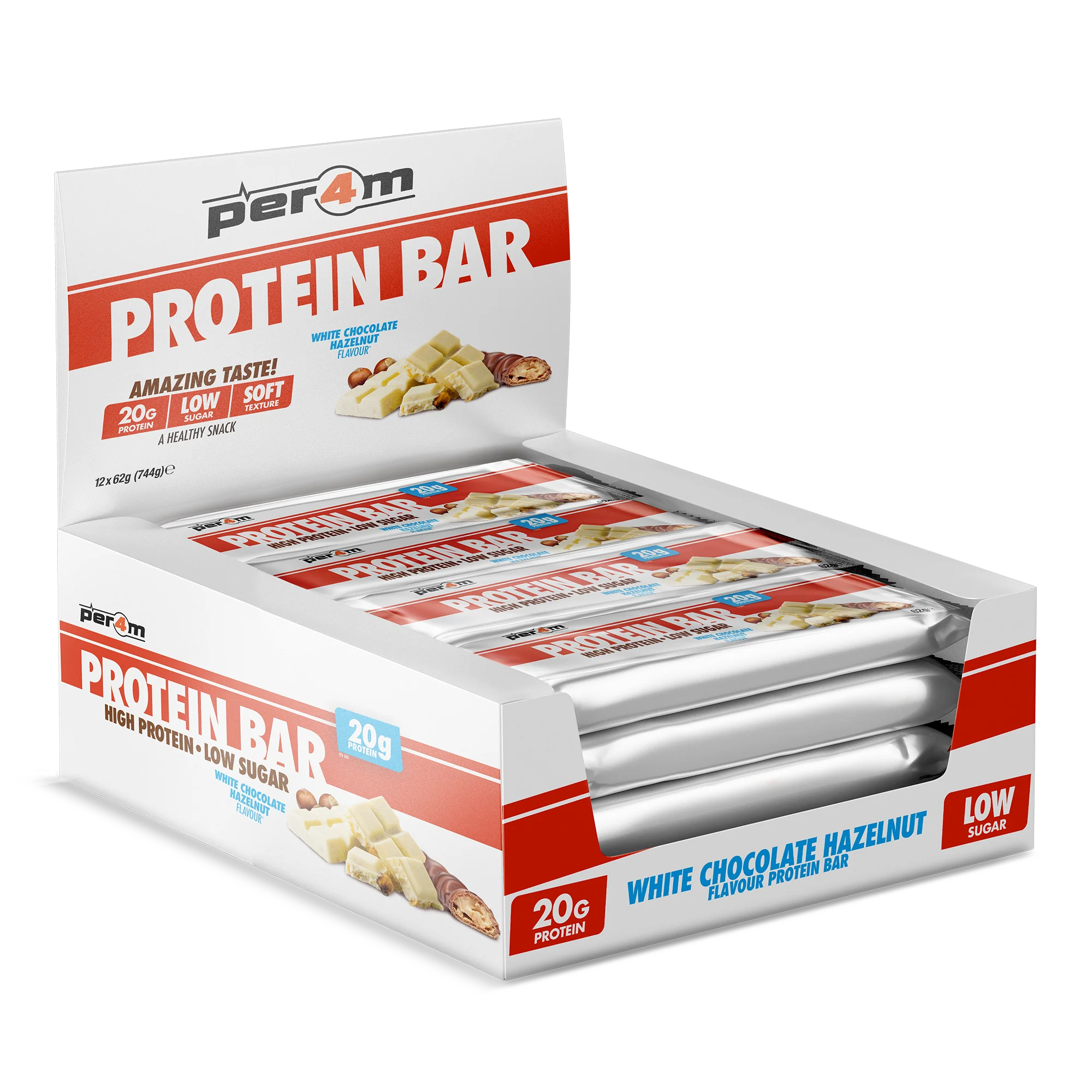 PER4M Protein Bar - 12 x 62 g