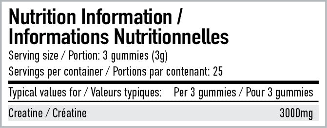 PER4M Creatine Gummies - 375 g