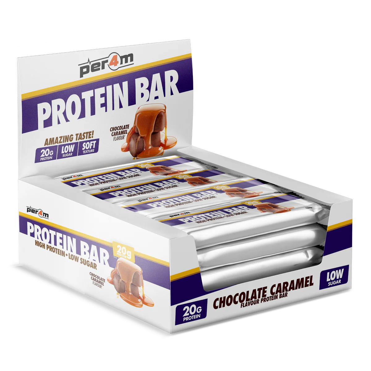 PER4M Protein Bar - 12 x 62 g