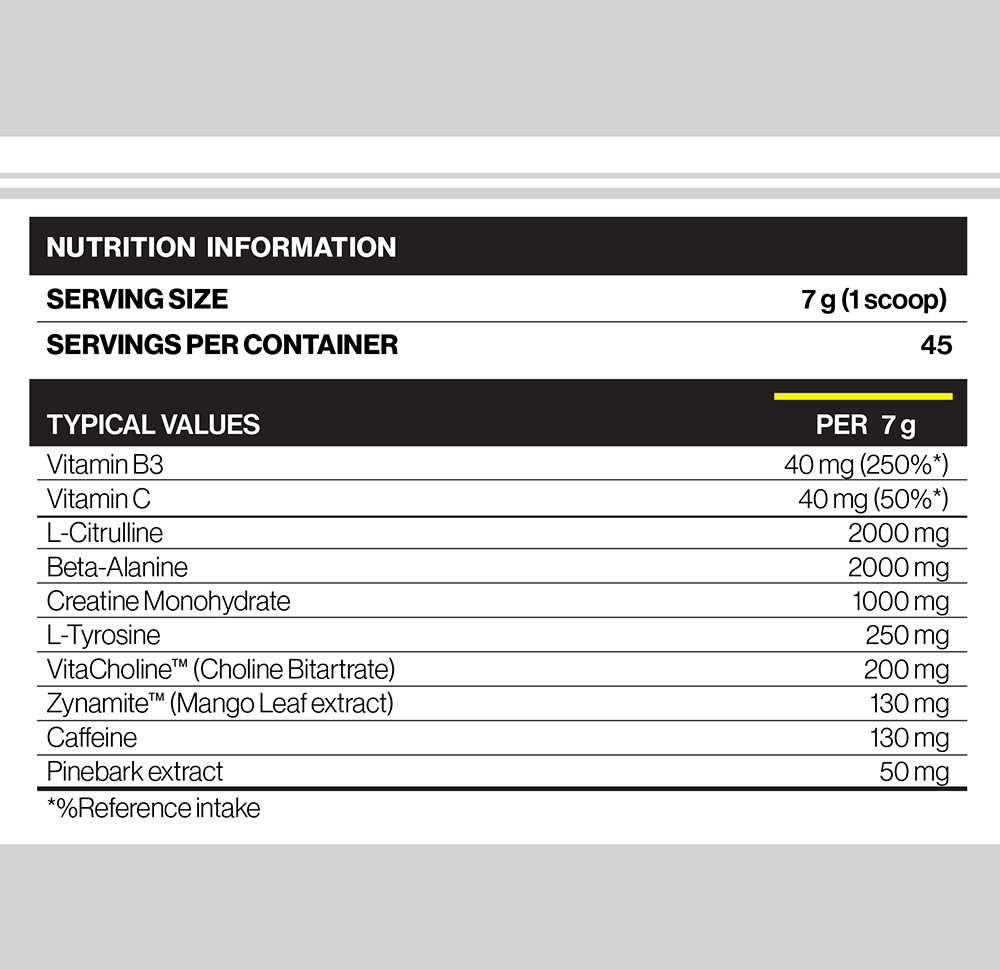 Jack3d Advanced Pre-workout - 315 g