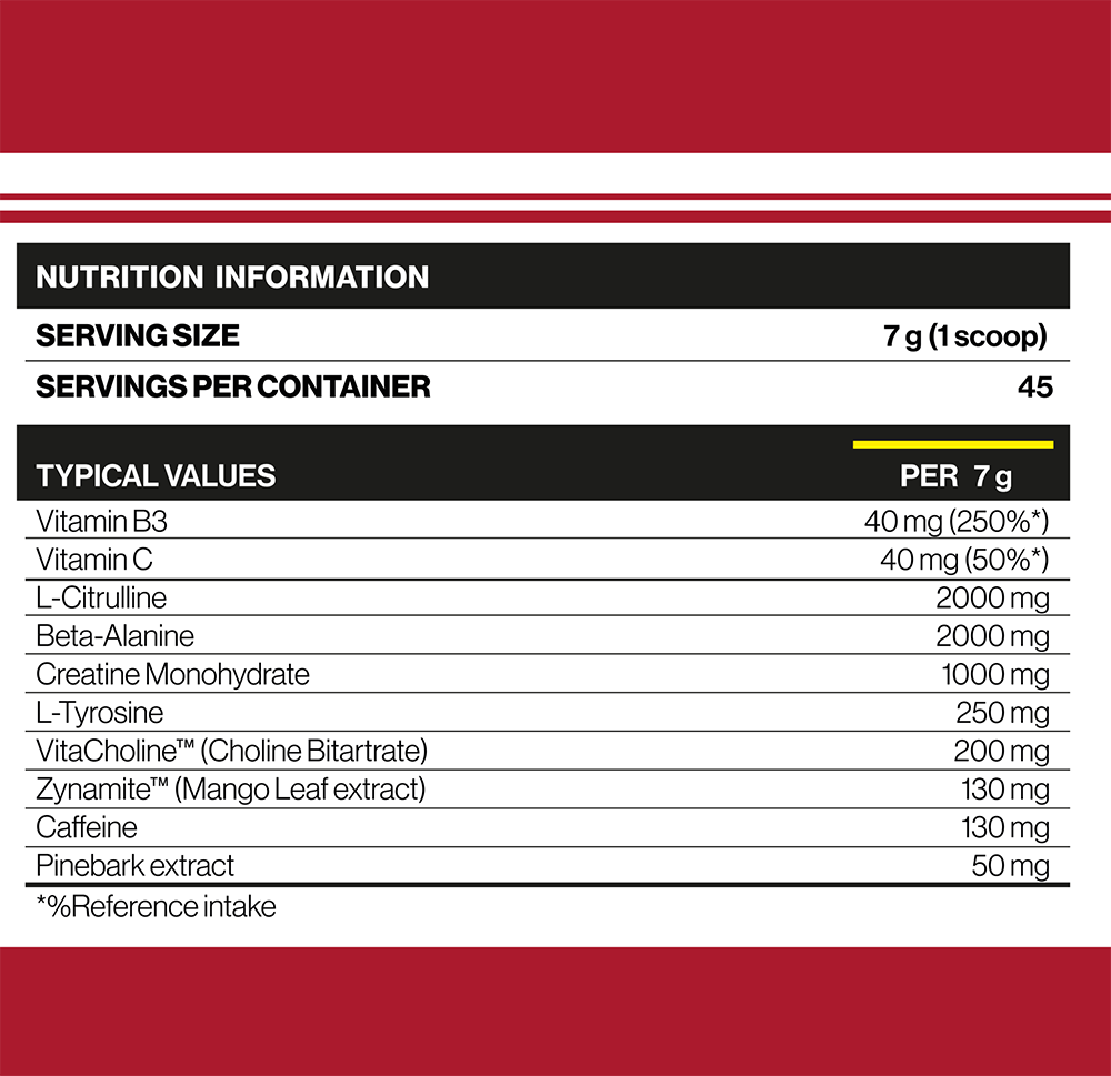 Jack3d Advanced Pre-workout - 315 g