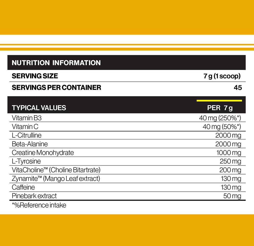 Jack3d Advanced Pre-workout - 315 g