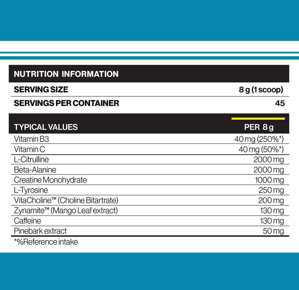 Jack3d Advanced Pre-workout - 315 g