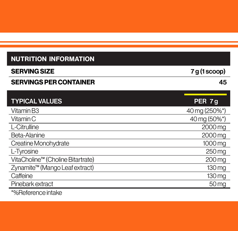 Jack3d Advanced Pre-workout - 315 g