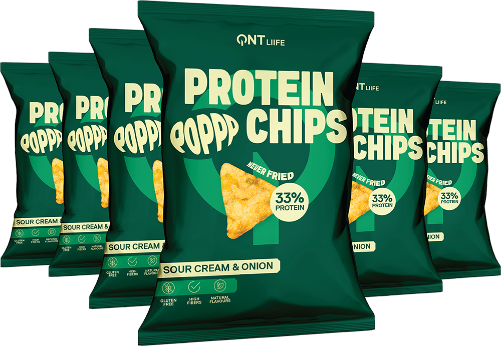 QNT LIIFE Protein Chips  - 12 x 50 g