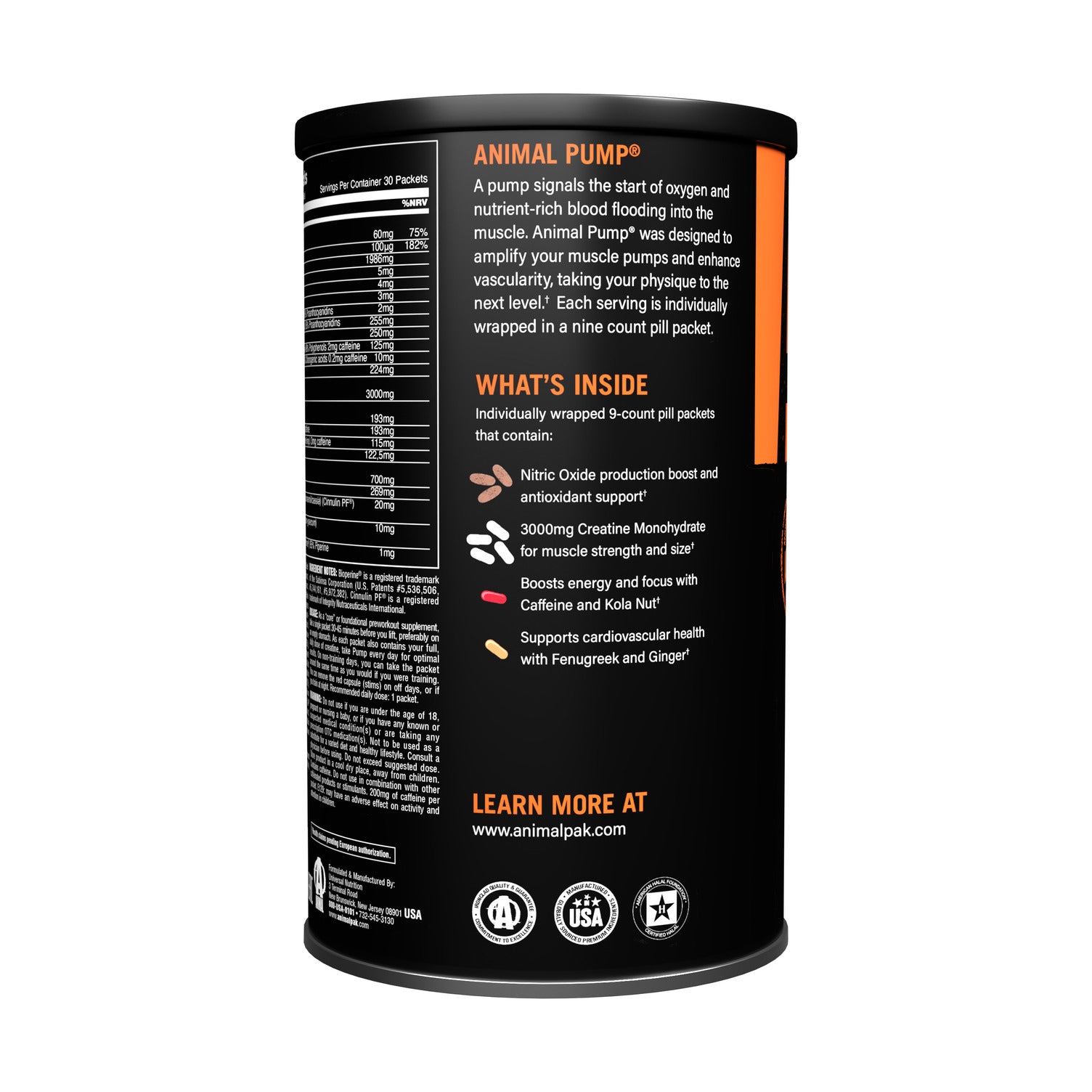 Animal Pump - 30 packs